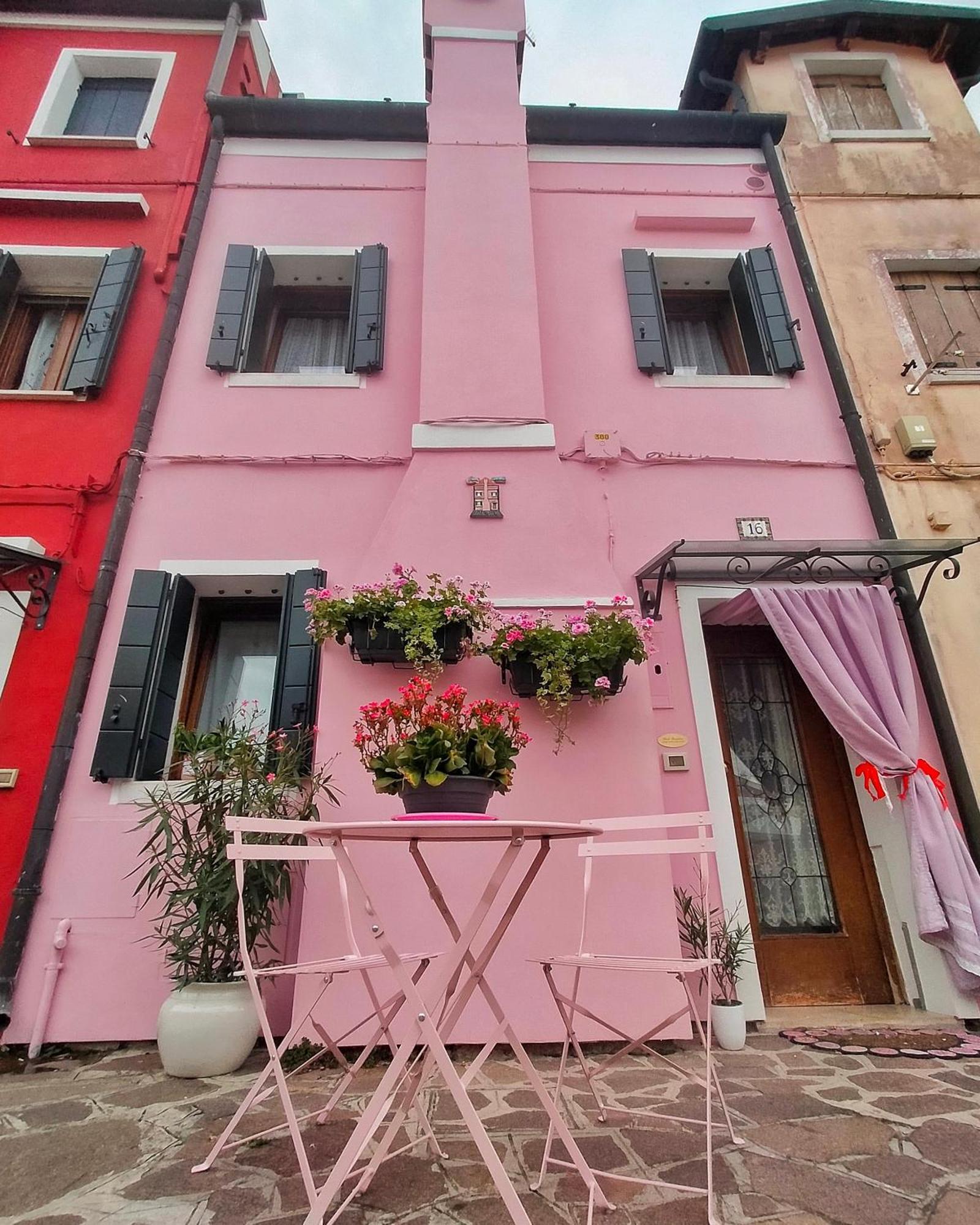 Pink Paradise Burano Extérieur photo